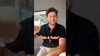 Niall Horan é do Time Gin Tônica! #teamgintonica