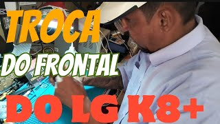 Troca do frontal do LG K8+ dicas para técnico iniciantes de manutenção de celulares.