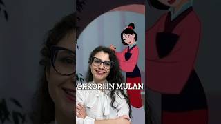 Tutti gli errori storici in #mulan #disney #cristiananerdarte