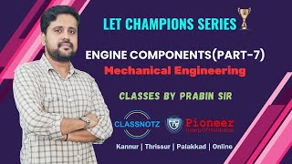 Lateral Entry Test(LET) | Mechanical | Engine Components - Part 7 #LET #btech #diploma #lateralentry