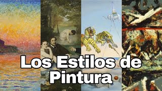 Descubre los diferentes estilos de pintura: del realismo al arte pop"