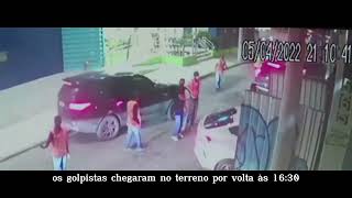 Golpe do estacionamento falso ladrões roubam carros de clientes durante show de maroon 5 no Allianz