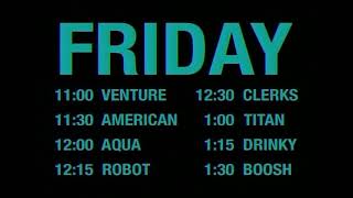 Flashing Friday Schedule