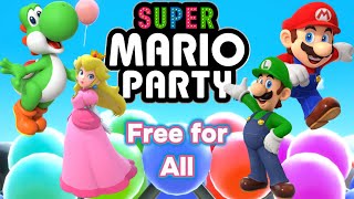 CAN I BEAT THE MASTER CPU IN EVERY FREE FOR ALL MINIGAME?! Super Mario Party!