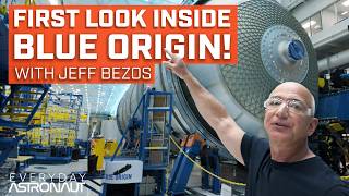 First Look Inside Blue Origin's New Glenn Factory w/ Jeff Bezos!