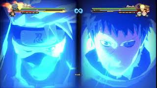 Kakashi & Obito Ultimate Jutsus - Naruto Ultimate Ninja Storm 4 #shorts