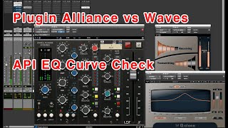 Plugin Alliance vs Waves API EQ Curve Check