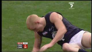 AFL R8 2009 - Mitch Robinson's courage