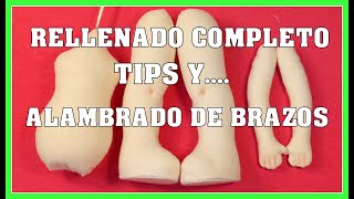 MUÑECA DE PIE, rellenado completo DE MUÑECA CON TAPETAS, TIPS Y TRUCOS video - 445