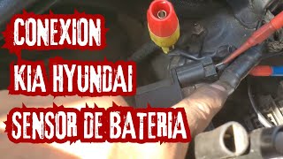 U1112 Como conectar el sensor de bateria kia/hyundai como revisar el sensor de bateria