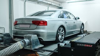 Индивидуальная настройка Audi S8 D4 4.0TFSI V8 Stage 1 AGP Motorsport