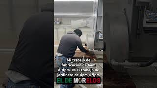 Mi trabajo de fabricación vs el de jardinero #jardineros