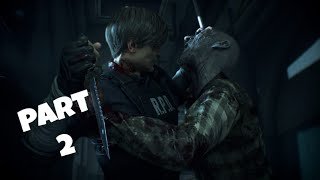 RESIDENT EVIL 2 REMAKE DEMO Walkthrough Gameplay Part 2 (RE2 Remake)