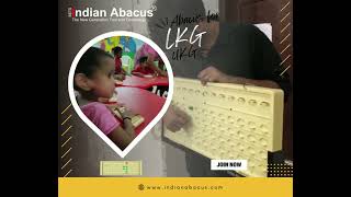 Abacus based Math for LKG and UKG children