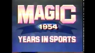 Sports Special - 1954 - A Magic Year In Sports - Part 1   imasportsphile.com