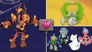 Epic Monculus, Rare Cherubble, Life Formula Costume - Animations & Breeding (My Singing Monsters)