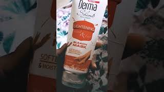 #derma shine #hand&foot# whitening bleach mask 🎭#short#skincare#@areebaejaz8705