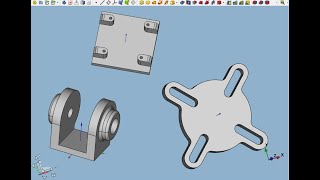 FreeCAD.#6. Симметричные 3Д-Модели. Инструменты "Симметрия" и "Множественные преобразования"