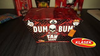 Klasek Dum Bum Fan Shape | F3 | delovarana fireworks