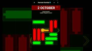 2 OCTOBER MINI GAME || Hamster Kombat 100% Easily Solved ||