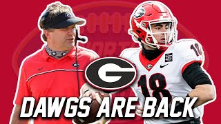 The Georgia Bulldogs Are Back And In National Championship Contention | UGA Bulldogs Football