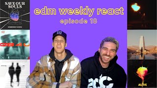 EDM React 18 | Kx5, KREAM, Dombresky/Noizu, if found/nøll, David Guetta, The Caracal Project