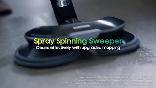 Jet 85 Complete | Jet 95 Complete: Spray Spinning Sweeper | Samsung