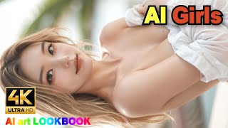 [4K] 세로룩북 | 날씬한데 날씬하지 않은거 알지? AI LOOKBOOK | Hot Slander❤️