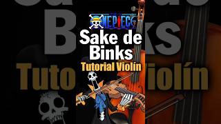 Sabes tocar el #sakedebinks ? Mira éste #tutorial 💪🎻 #violin #onepiece #brooks #anime #animesong