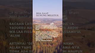 DOA SAAT GUNUNG MELETUS #shorts