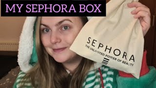 MY SEPHORA BOX UNBOXING