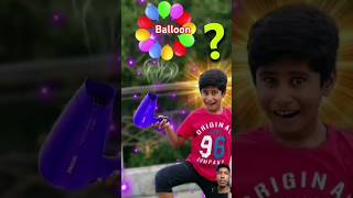 Pranesh Dad Balloon Experiement😂 #experiment #funny #science #trend #viralshort #ytshorts #balloon