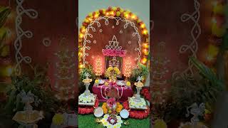 Lalitha Tripura Sundari 🔱🙏👣👣🪷🪷🌺🌹🥥🥥 Navratri 4th day 🔱🔱