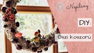 DIY | Őszi koszorú