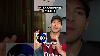 Complimenti all’Inter, ma forza Milan #milan #inter #scudetto