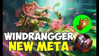 NEW META WTF 10K GAMEPLAY ARTEEZY  WINDRANGGER Dota 2 HIGHLIGHTS NEW