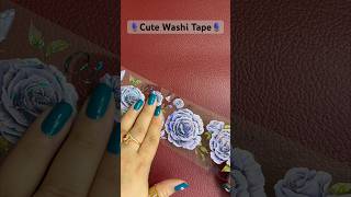 💕 Cute Flower Washi Tapes | Journal With Me | Scrapbooking | ASMR  #journaling #asmr  #flowers