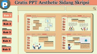 PPT Sidang Skripsi Desktop Inspired Gratis ( Free ) Part 17