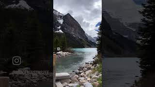 Breathtaking view of Lake Louise Alberta 🇨🇦 #canada #travel  #beautiful  #explore #fun  #love