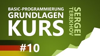 #10. Funktionen / Assembler und Verfahren / Programmierung Grundlagen