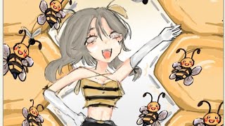 How to draw this bumblebee using ibisPaint