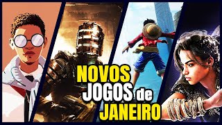 LANÇAMENTOS INCRIVÉIS DE JANEIRO QUE COM CERTEZA VOCÊS IRAM GOSTAR! - PS5/XBOX/NINTENDO