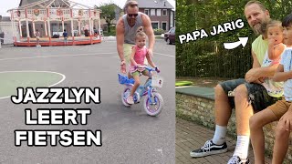 JAZZLYN LEERT FIETSEN 🚲 | De 4 Vloggetiers Familievloggers