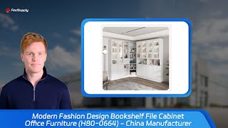 Modern Fashion Design Bookshelf File Cabinet Office Furniture (H80-0664) - China Manufacturer