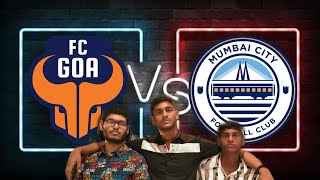 🔴  FC Goa VS Mumbai City FC Hero ISL Leg 1 Live Score, Stream, Watch Along