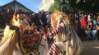 Metune barong bali & dua rangde sekar kedhaton #culture #jaranan #sekarkedaton #barongbali #rangde