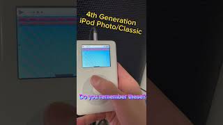 Old Generation of @Apple iPod Photo/Classic! #retro #ipods #meme #shorts