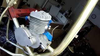 How To Build In Frame Gas Tank Motorized Bicycle Motor Mount Tip