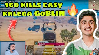 @MazyisLive reaction on goblin akm Red dot spray 💫🔥 🇮🇳 | Can goblin make 160 kills record 🤔