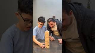 O DESAFIO DO JOGO JENGA! #jenga #comedia #shorts